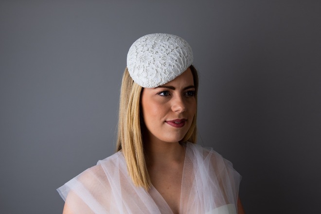 The Very Thought of You white lace beret