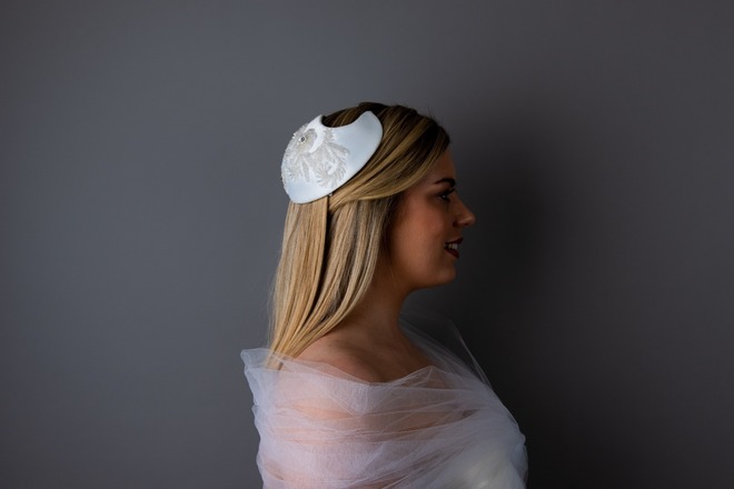 It Had to Be You vintage style bridal headpiece
