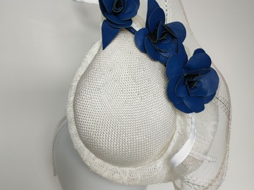 For Sale: White and Navy Percher 