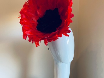 For Sale: Adele- feathered poppy percher