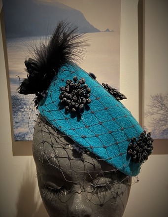 Elegant teal felt 
