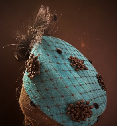 Elegant teal felt 