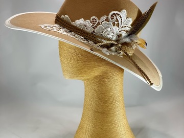 For Sale: Ms Farah Fadora Hat by Melissa-Gaye Designs