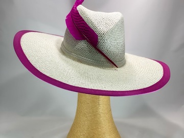 For Sale: Ms Florentina Fedora Hat by Melissa-Gaye Designs 