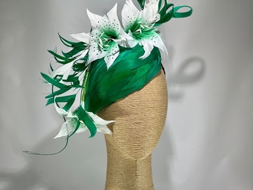 For Sale: Emerald Star Headpiece by Melissa -Gaye Designs