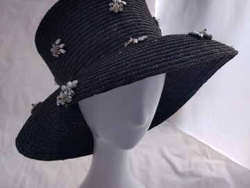 For Sale: Black High Crown Hat 