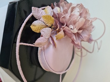 For Sale: Blush Pink Melissa-Gaye Designs Fascinator
