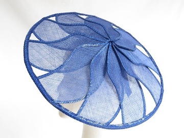 For Sale: Blue Starburst - Royal Blue Geometric Brim
