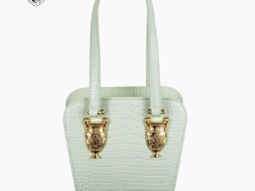 For Rent: Poppy Lissiman  Mint and Gold Chalice Bag 