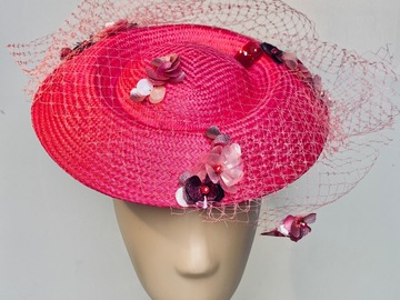 For Sale: Gorgeous pink Millinery Jill percher Custom Made
