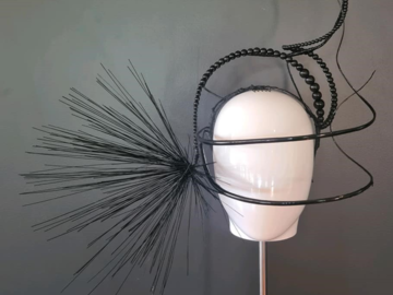 For Rent: Statement black millinery