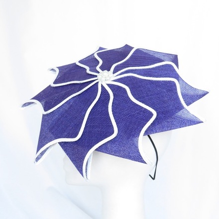 Purple Magic - Purple and White Geometric Hat