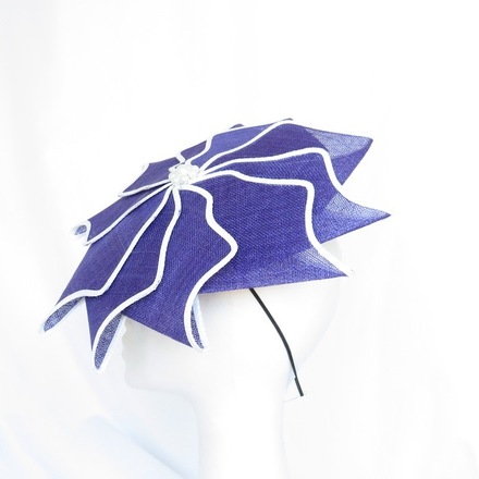 Purple Magic - Purple and White Geometric Hat