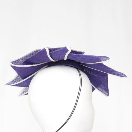 Purple Magic - Purple and White Geometric Hat