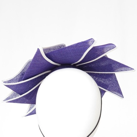 Purple Magic - Purple and White Geometric Hat