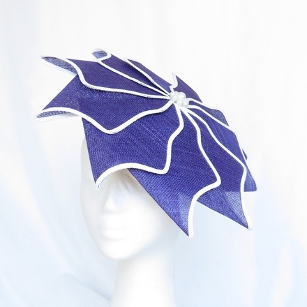 Purple Magic - Purple and White Geometric Hat