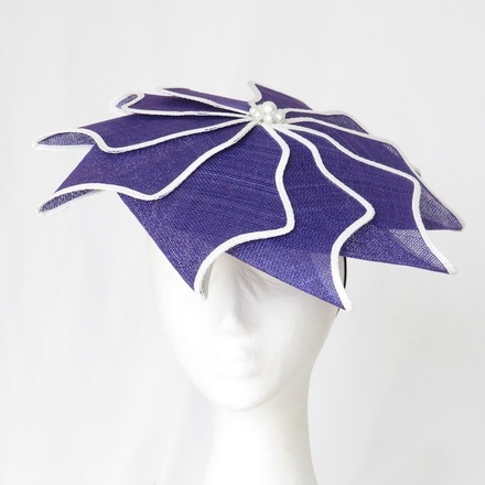 Purple Magic - Purple and White Geometric Hat