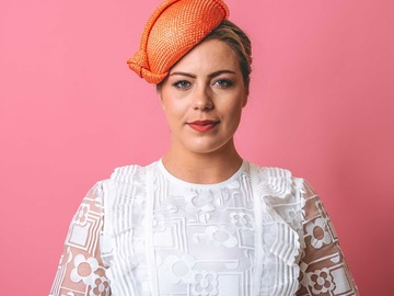 For Sale: Gloria Beret with knotted trim