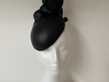 For Sale: Black leather percher by Tracy Mac