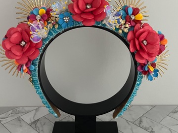 For Sale: Flower Power Jewel Headpiece 