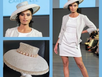 For Rent: Beautiful ivory Dior brim hat