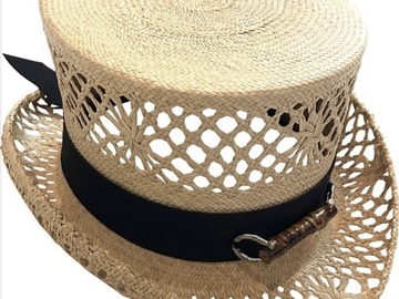 For Rent: Millinery Jill Ecuadorian straw boater