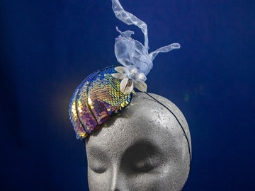 For Sale: Mermaid Love Seashell Fascinator