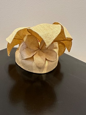 Pink and Yellow Flower Hat