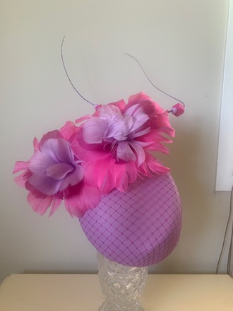 Locopa pink purple feather flowers