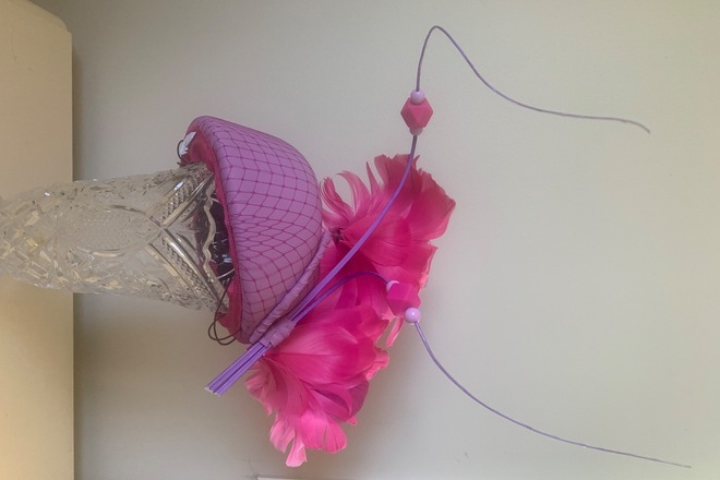 Locopa pink purple feather flowers