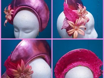 For Sale: Beautiful metallic leather crown