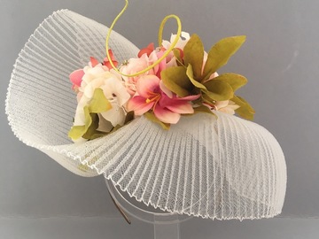 For Sale: Flower Ivory Hat 