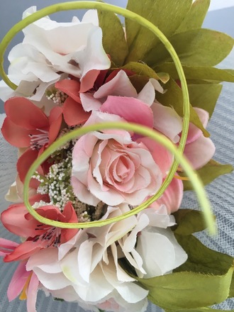 Flower Ivory Hat 