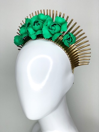 Green and Gold Crown 