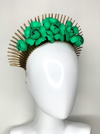 Green and Gold Crown 