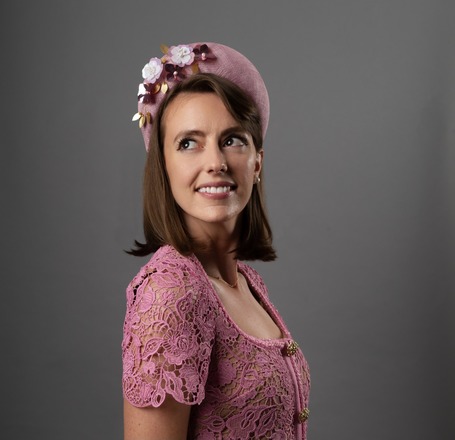 Pink Floral Headband