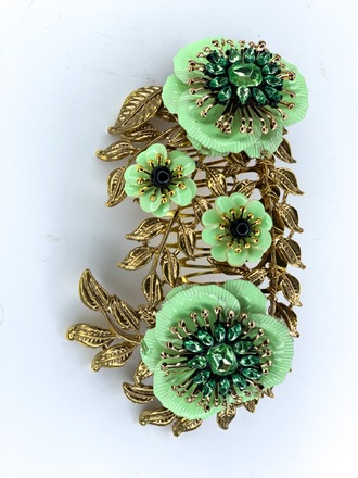 Fall for me flower comb