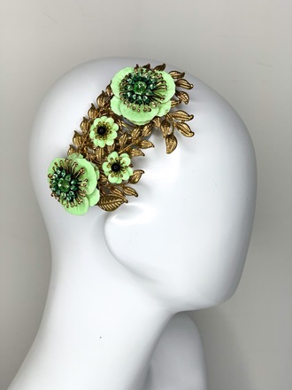 Fall for me flower comb