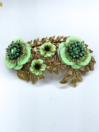 Fall for me flower comb