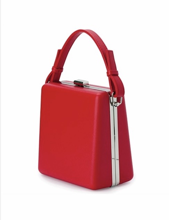 Red Navy & Silver Headband & bag set 