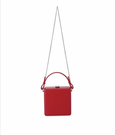 Red Navy & Silver Headband & bag set 