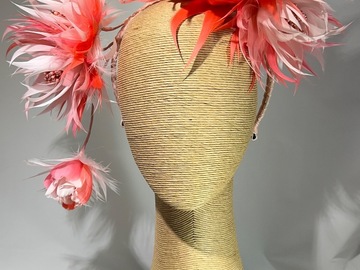 For Sale: B.Feisty Headpiece by Melissa-Gaye Designs 