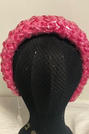 Candy Pink Racello braid headband 