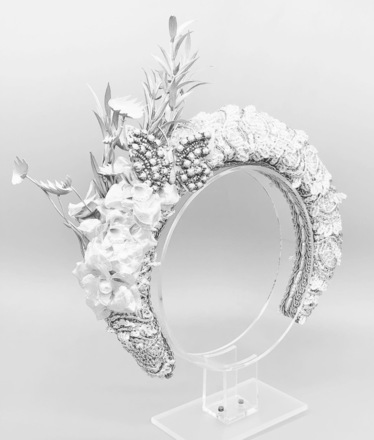 Silver Flower Crown