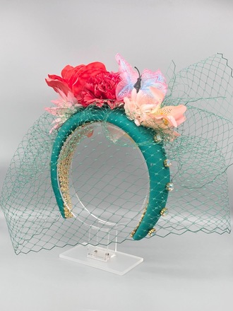 Green Flower Crown 
