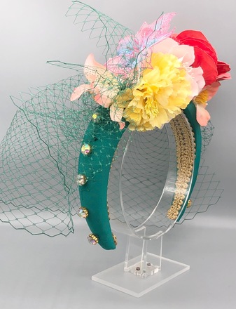 Green Flower Crown 