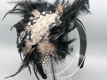 For Sale: Black Feather Headband 