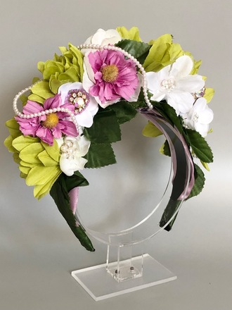 Green Flower Crown 