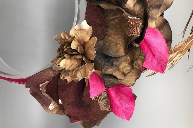 Brown  Flower Crown 