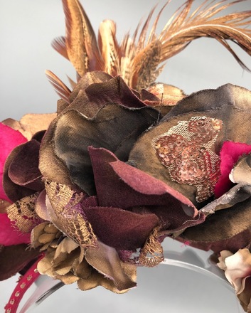 Brown  Flower Crown 